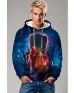 Blue WandaVision Pullover Hoodie