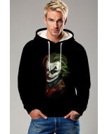  Black Joker Portrait Pullover Hoodie