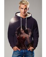 Dark Purple Pullover Hoodie – Gentle Warrior Princess Mood