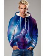 Galactic Warrior Hoodie – Blue Nova Edition
