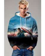 Sky Shield Hero Hoodie – Blue Valor Edition