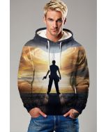 Sunset Outpost Hoodie – Golden Horizon Edition