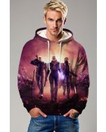 Warlight Brotherhood Hoodie – Crimson Storm Edition