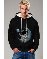 Moonwalk Dream Hoodie – Black & Frost Blue Edition