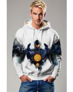 White Mecha Core Hoodie – Titan Reactor Edition