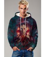 Multiverse Collapse Hoodie – Black Hoodie with Cracked Sorcerer Artwork