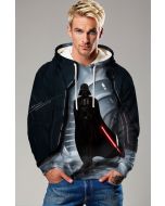 Dark Grey Vader Hoodie – Galactic Entrance Edition