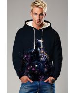Black Tech-Warrior Hoodie – Cyber Armor Mode