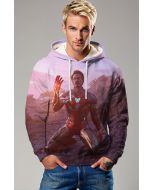 Endgame Moment – Twilight Red & Purple Pullover Hoodie