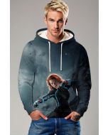 Black Widow Battle Stance Pullover Hoodie – Marvel Action Wear