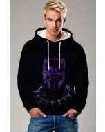 Wakanda King Pullover Hoodie – Purple Energy Edition