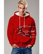 Classic Flash Hoodie – Scarlet Speedster in Motion