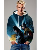 Batman & Robin Dark Vigilante Pullover Hoodie