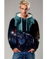 Venom vs Riot Dark City Showdown Pullover Hoodie
