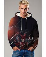 Marvel Avengers Red Armor Team Pullover Hoodie