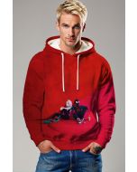 Chill Vibes Hoodie – Red Spider-Verse Duo Pullover
