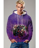 Justice Storm Hoodie – Purple Electric League Pullover