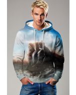 Justice Trinity Hoodie – Sky Blue & Shadow Heroic Edition