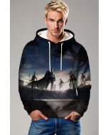 Justice Dusk Hoodie – Midnight Hero Lineup