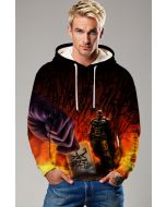 Twisted Gotham Hoodie – Joker's Laughter & Dark Knight