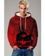 The Batman Shadow Emblem Hoodie – Crimson Noir Edition