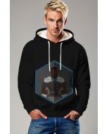 Black M’Baku Hoodie – Tribal Warrior Graphic