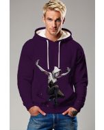 Spider-Woman Hoodie - Purple Glow