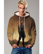 Black Panther Brown Hoodie