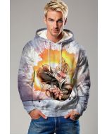 Ash Gray Cannonball 1995 X-Men Ultra Pullover Hoodie