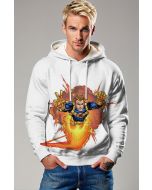 White Cannonball 1995 X-Men Ultra Pullover Hoodie