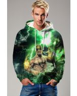 Danny Rand / Iron Fist Green & Yellow Hoodie