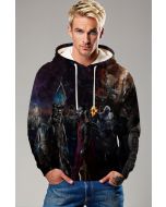 Midnight Sons by Agt Design Hoodie