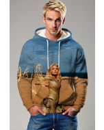 Wear the strength and elegance of Thena with this cozy hoodie.