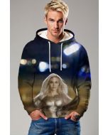 Channel the warrior spirit of Thena with this bold hoodie.