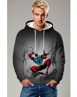 The Scarlet Spider Hoodie offers the perfect blend of comfort and superhero style