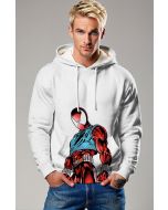 Embrace the world of Marvel with the Scarlet Spider Hoodie