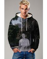 Power and comfort come together in the White Vision Hoodie