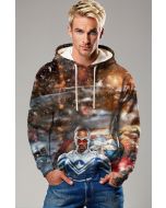 Embrace  new Captain America with the Sam Wilson Hoodie