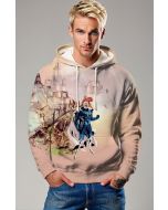 Adam Brashear / Blue Marvel Hoodie - Heroic Beige Edition