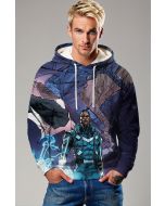 Adam Brashear / Blue Marvel Hoodie - Legendary Blue Edition