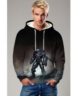 War Machine (James Rhodes) Hoodie - Armored Power in Motion