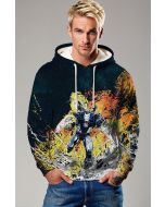 War Machine (James Rhodes) Hoodie - Armored Power in 