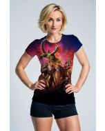 Dark Red Avengers Infinity War T‑Shirt