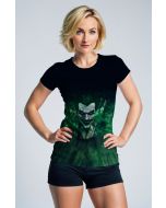 Green & Black Joker Graphic T‑Shirt