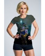 Dark Green Thanos Battle T‑Shirt