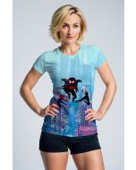 Light Blue Spider‑Verse T‑Shirt