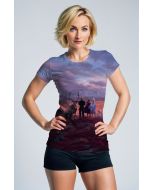 Purple Frozen Journey Graphic T‑Shirt