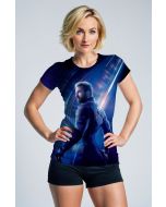 Blue Captain America Avengers T‑Shirt