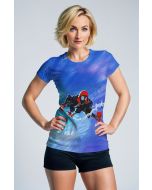 Urban Swing Graphic Tee – Blue Hero Edition