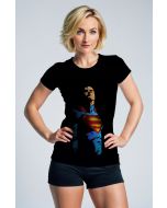 Black Superman Graphic T‑Shirt
